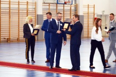 Dyplom za III miejsce dla gminy Błonie odebrał burmistrz gminy Błonie Zenon Reszka